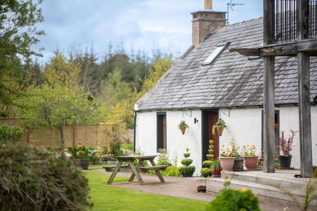 Cosy & Rustic Retreat - Woodland Cottage. Nairn Exteriér fotografie